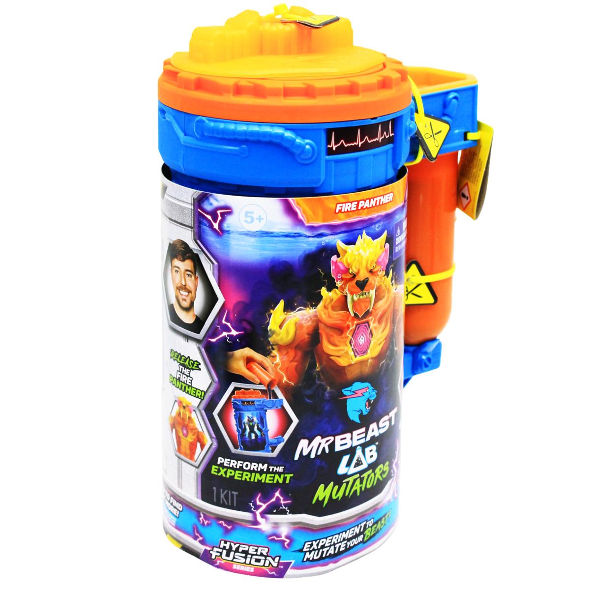 Đồ Chơi Buồng Đột Biến - Quái Thú Báo Lửa - MrBeast Lab 25009