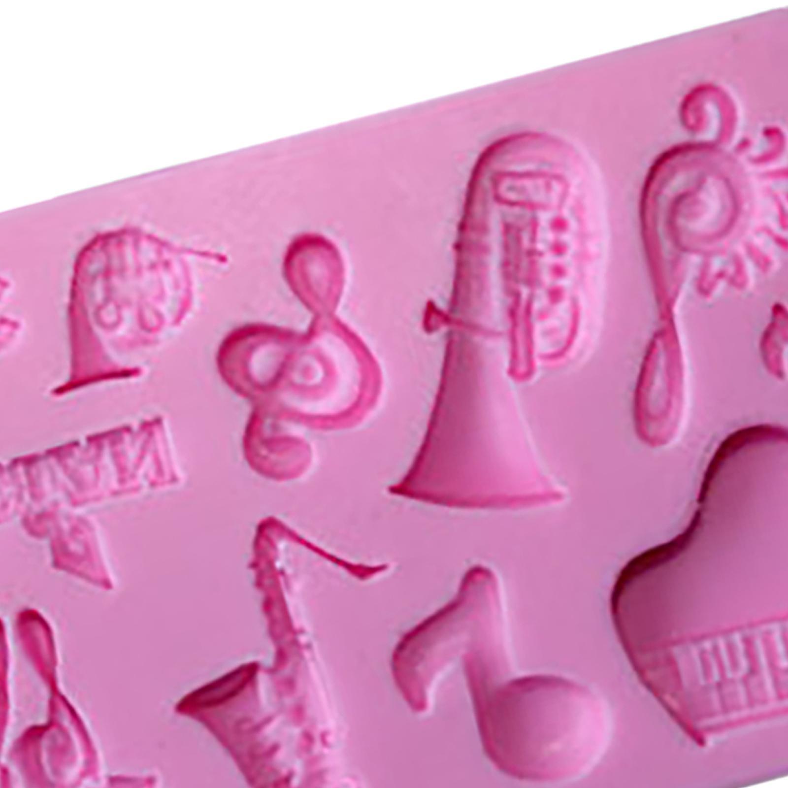 Silicone Cake Baking Mold 3D Instrument Pattern Mold for Fondant Cake
