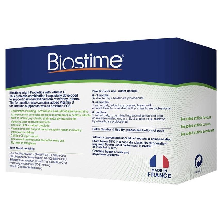 Biostime Immune Defence + Lactoferrin, tăng cường đề kháng hộp 28 gói 2g