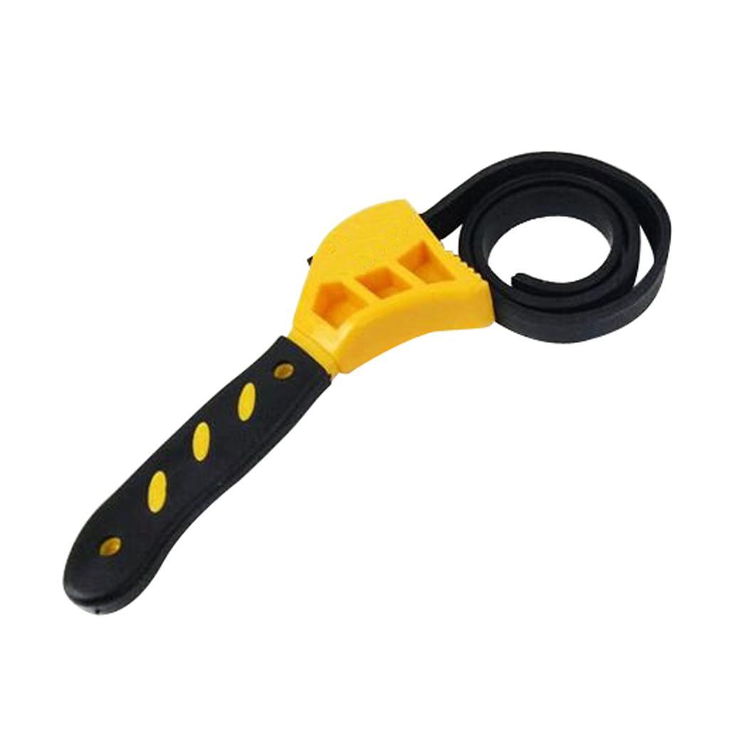 Belt Wrench Oil Filter Strap Spanner Removal Car Engine Repair Tool S