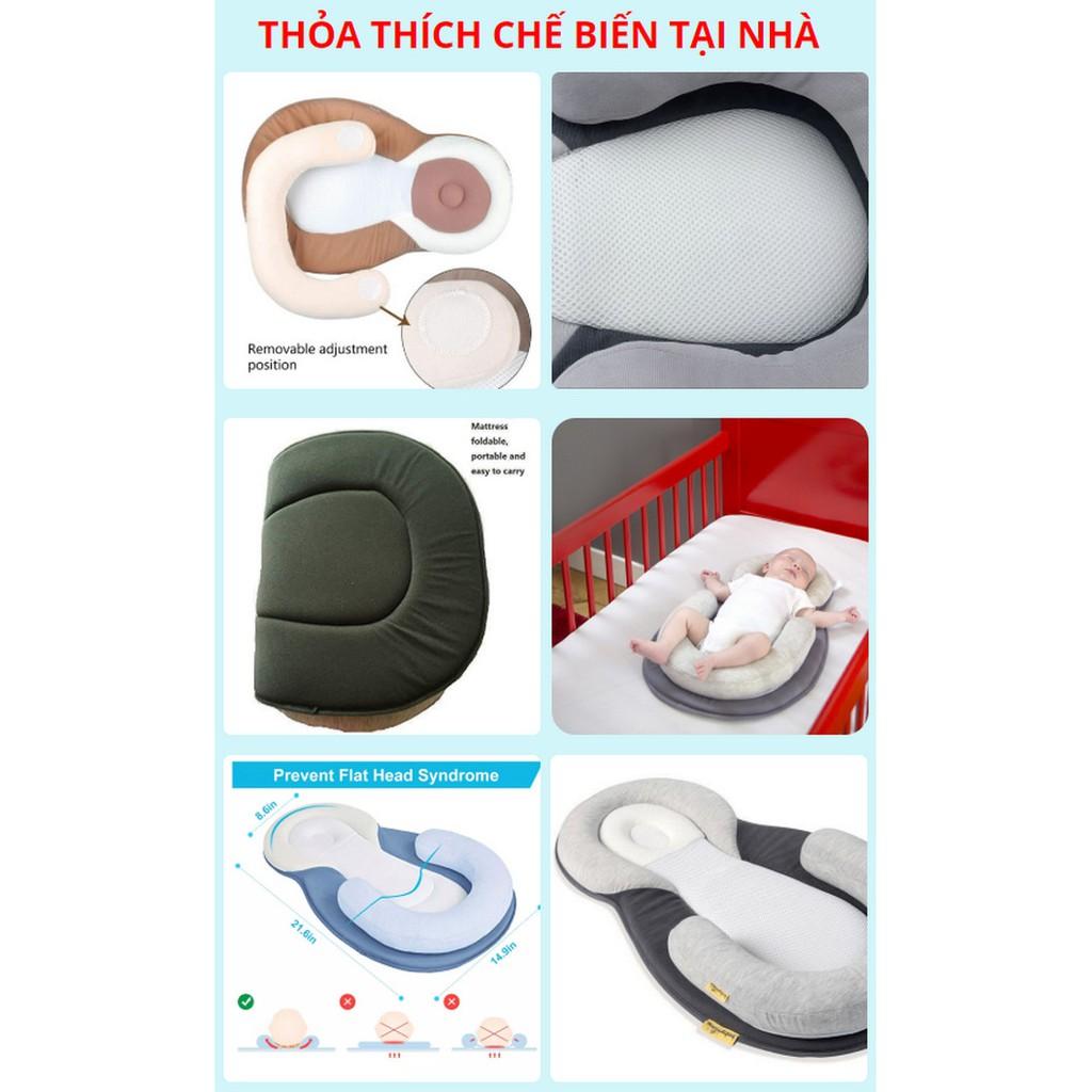 Đệm định hình tư thế cho bé ( Nâu | Xanh ) - Home and Garden ... Giá cực sock