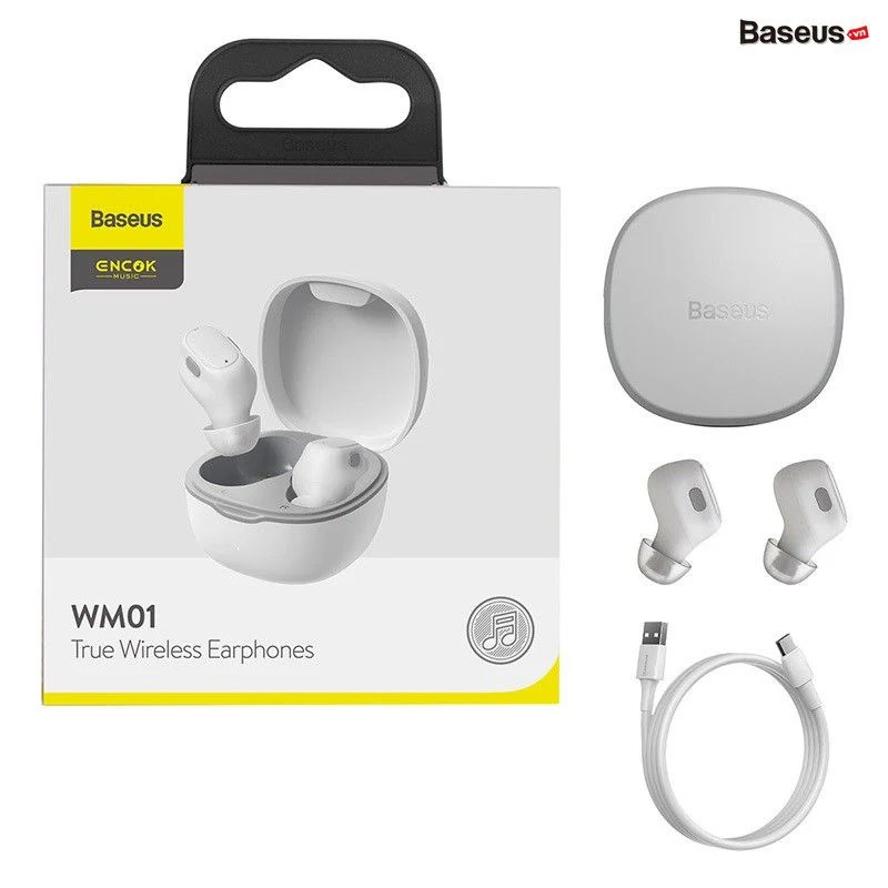 Tai nghe Bluetooth Baseus WM01- hàng chính hãng