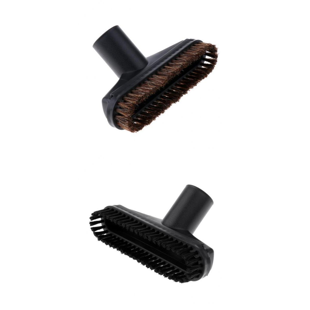 Set 2-piece 32mm/1.25" Detachable Vacuum Bristle Dust Brush Power Nozzle