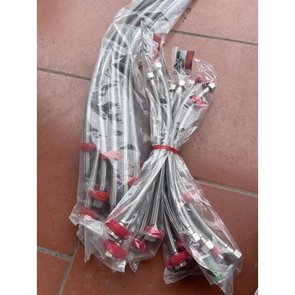 Dây cấp nước nóng lạnh inox SUS 304 bảo hành 12 tháng