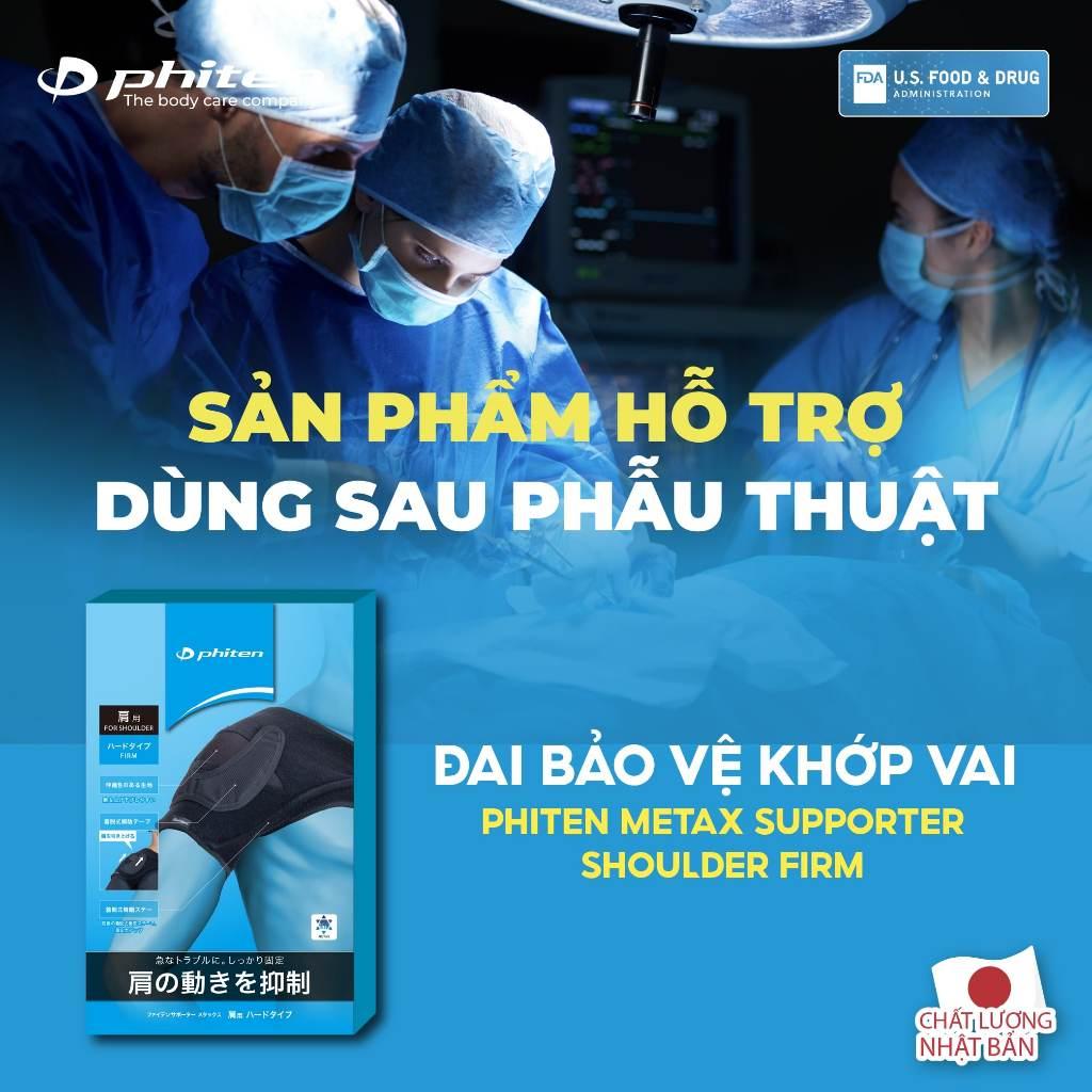 Đai Bảo Vệ Khớp Vai Phiten Loại cứng Aqua metax AP249004/AP249005
