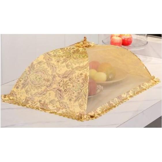 Lồng bàn chữ nhật xua đuổi ruồi muỗi mang phong cách tân cổ điển LB2