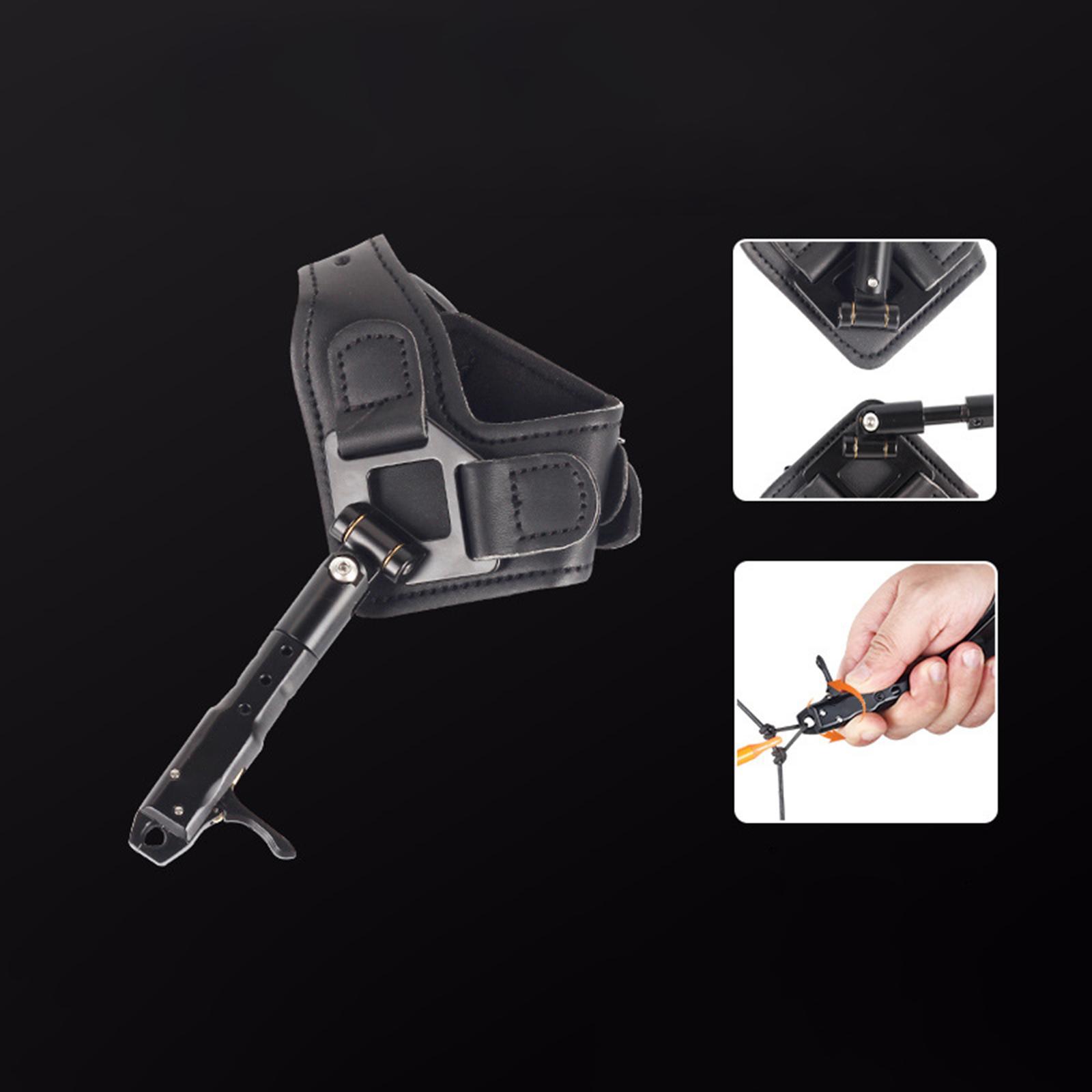 Adjustable  Release Aid Wrist Strap Fittings Auxiliary Parts Rotatable for Compound Bow