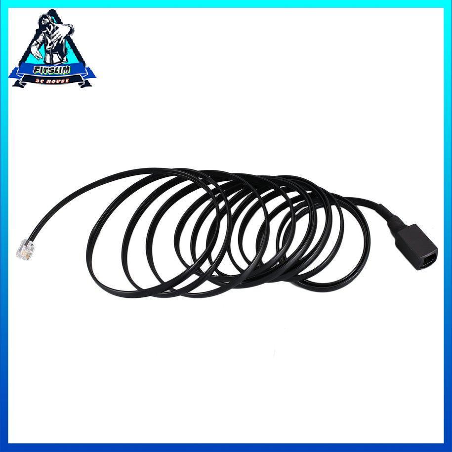 Yaesu Radio 3M 6-Pin Dây nối mic cầm tay có thể tách rời tháo