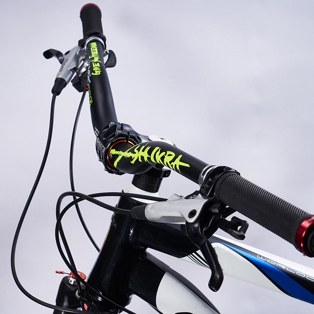 31.8mm Mountain  Handlebar Stem Fixed Gear MTB Bike Riser Bar Red