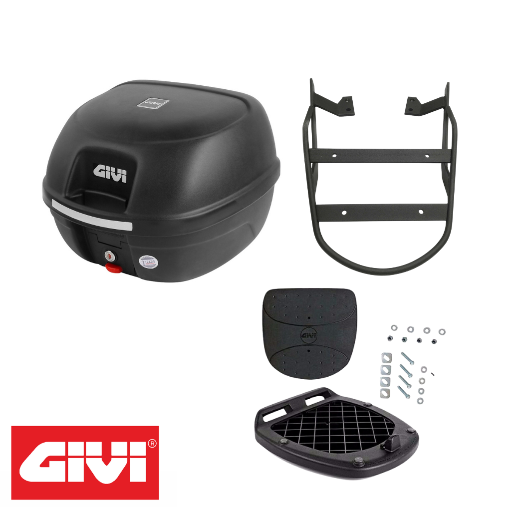 Combo Thùng Givi E26N Kèm Đế Và Cảng Sau Cho Xe Winner 150/Winner X Hàng Chính Hãng