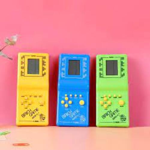 Đồ Chơi Thông Minh, Máy Điện Tử Chơi Game Xếp Gạch Hình Cầm Tay Cho Bé
