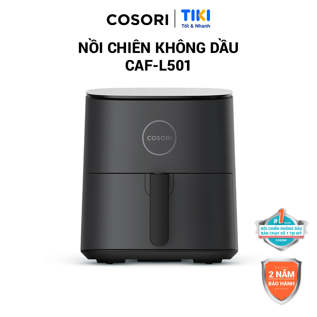 Nồi Chiên Không Dầu 4.7L COSORI CP501- Hàng Chính Hãng