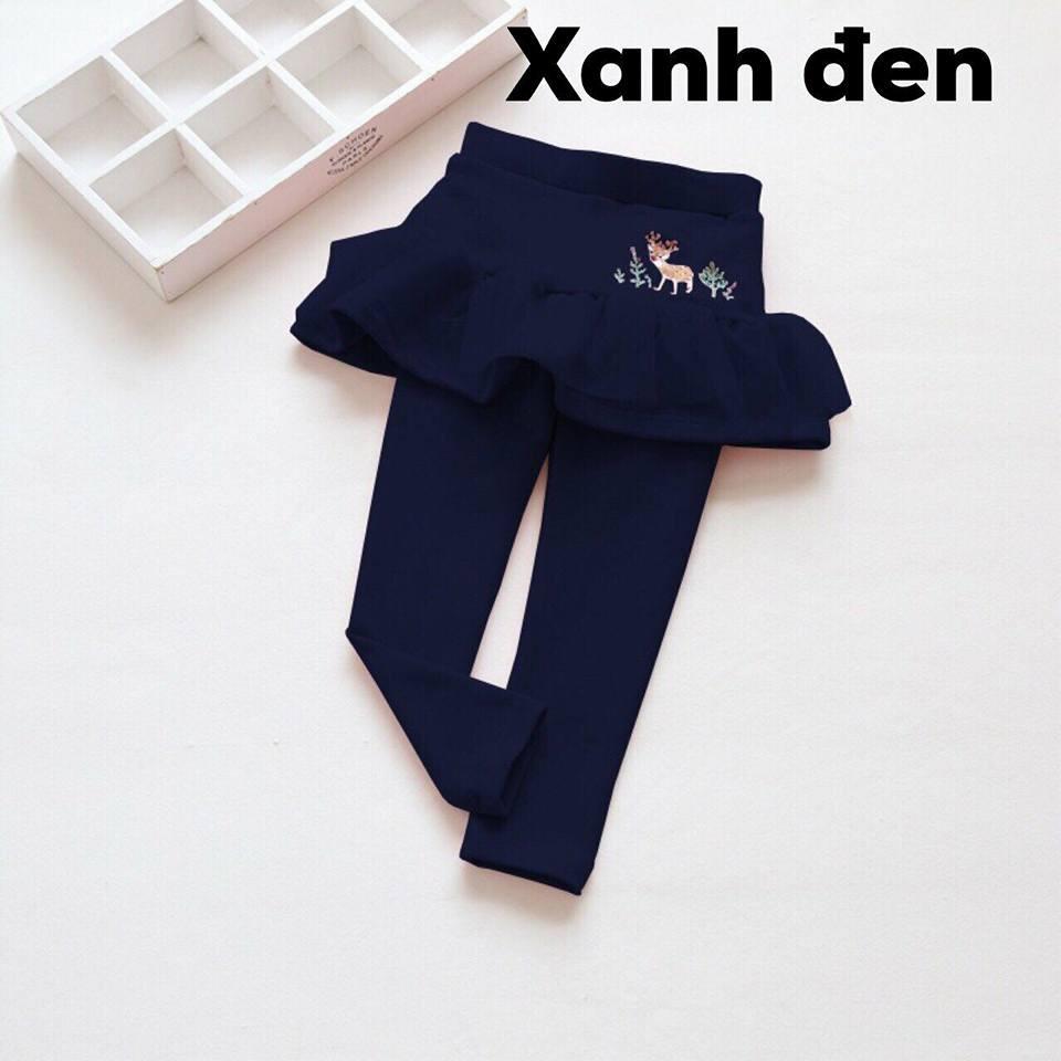 Quần legging váy ren xòe cho bé gái xinh xinh diện mùa mưa hàng vnxk