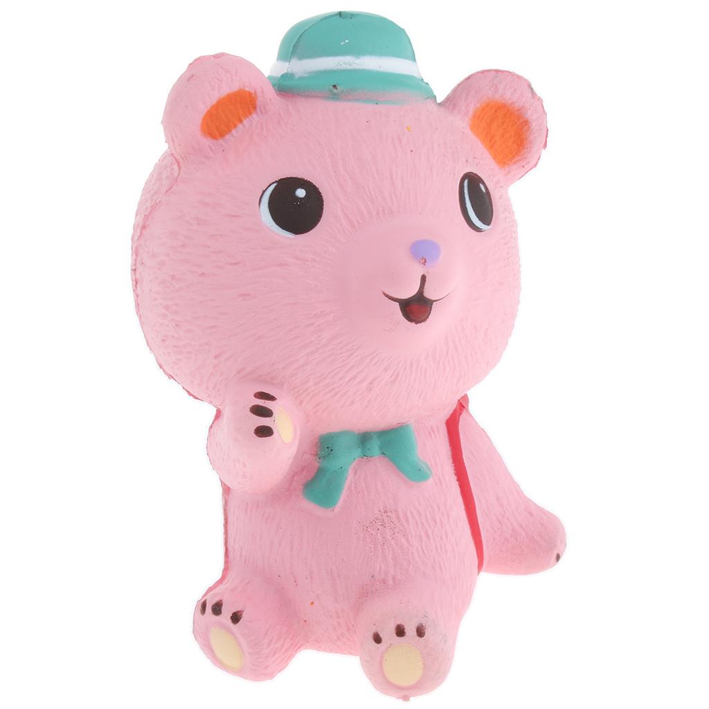 Backpack Pig Soft Slow Rising Squishes Toys TPR Stress Relief Toy