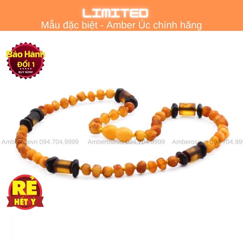 Vòng cổ Amber ( dạng sần ) Úc cho bé 0-10 tuổi