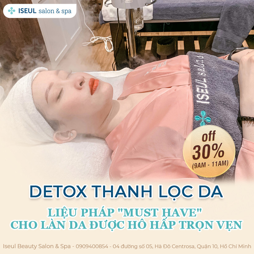 Iseul Spa - Voucher Thải Độc Da CO2