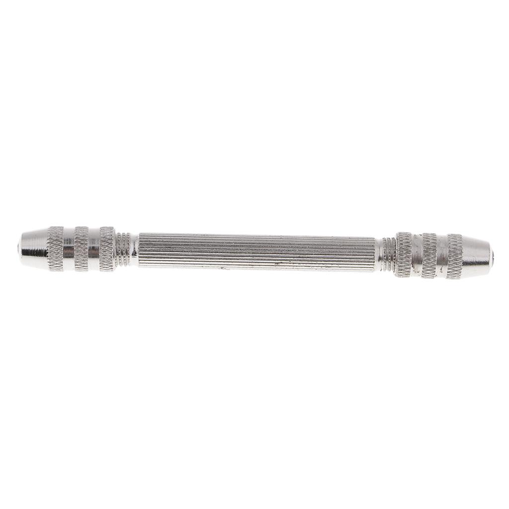 Precision Pin Vise Chuck Hand Drill with Drill Bits Rotary Tools for Hobby