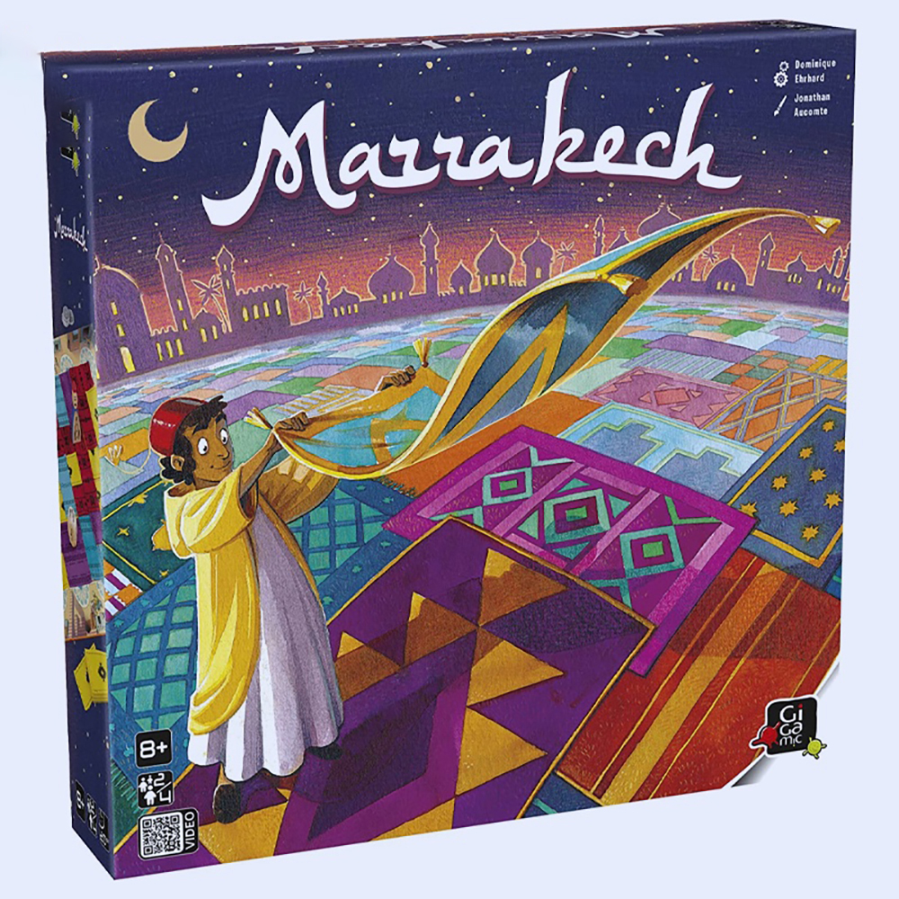 Board Game Marrkech trò chơi chiến lược Stragety Game 2-4 người chơi 