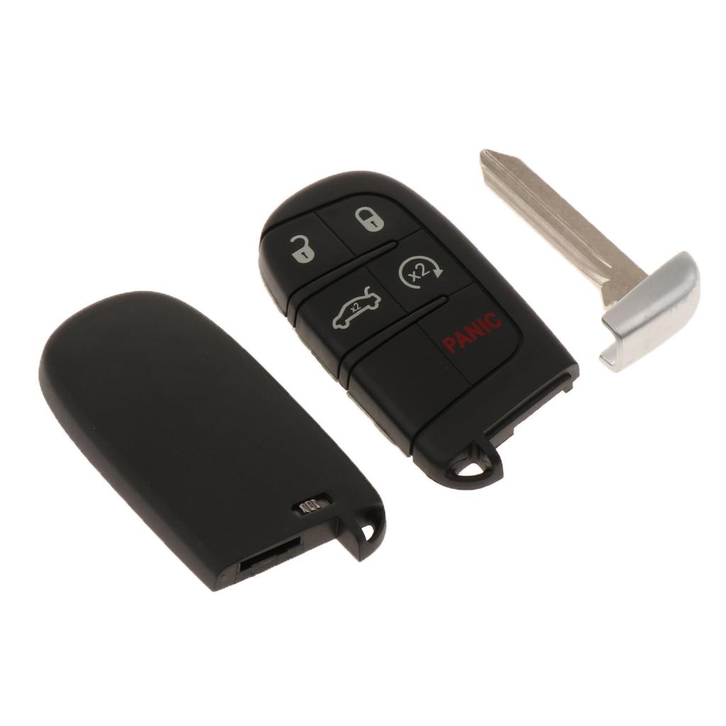 5 Buttons Key Fob Remote Cover Protector Shell Case Cover for