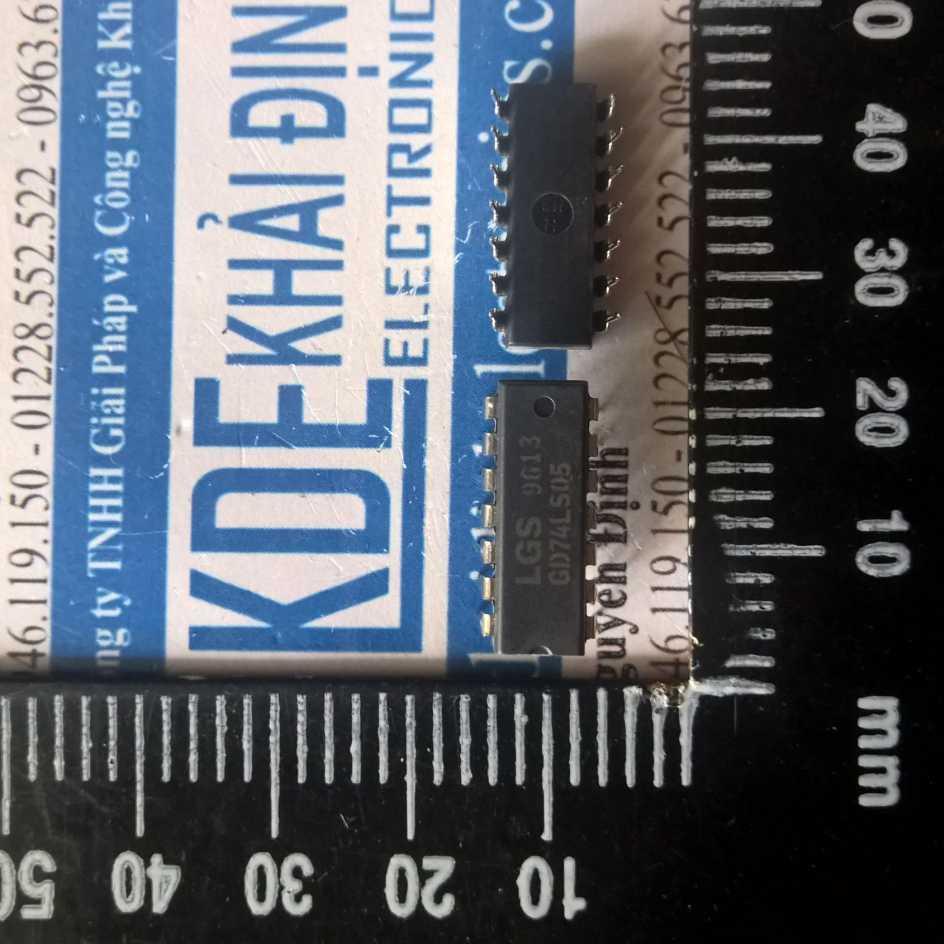 GD74LS05 74LS05 DIP-14 IC 6 cổng Đệm đảo  KDE1293
