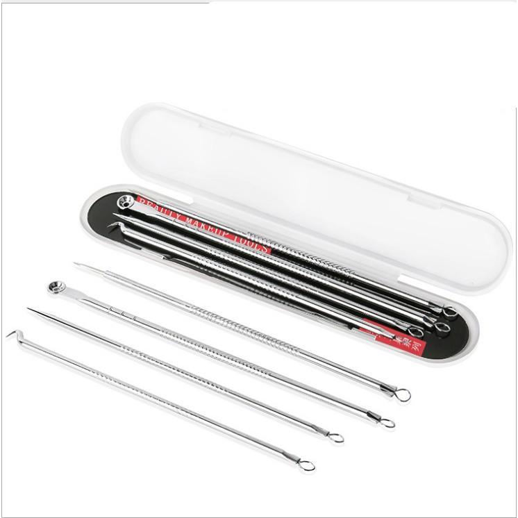 Bộ 4 Cây Nặn mụn 2 Đầu Nặn Mụn Đầu Đen Chuyên Dụng Cao cấp H028
