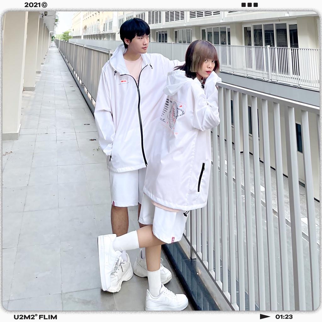 Áo Khoác Dù Gió Nam Nữ Form Rộng - Ủn Ủn Meo Meo Chất Liệu Dù Cao Cấp, Nhẹ, Trượt Nước Và Chống Lạnh Tốt 3 Màu