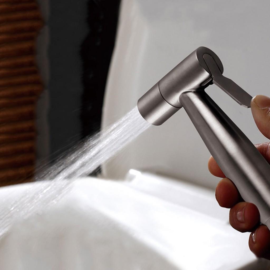 Vòi xịt vệ sinh tăng áp cao cấp INOX 304