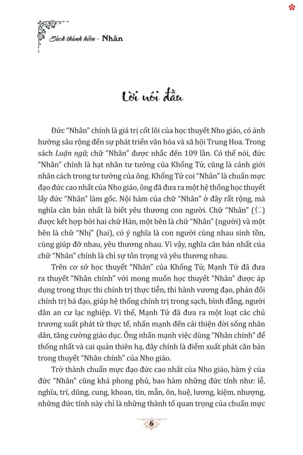 Sách thánh hiền - Nhân (Xuất bản lần thứ hai, có sửa chữa) - ảnh 5