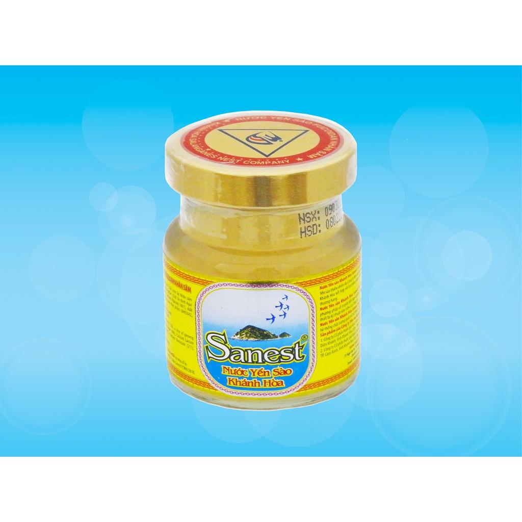 Nước Yến sào Khánh Hòa Sanest Fucoidan Nhân sâm đóng lọ 70ml - 700