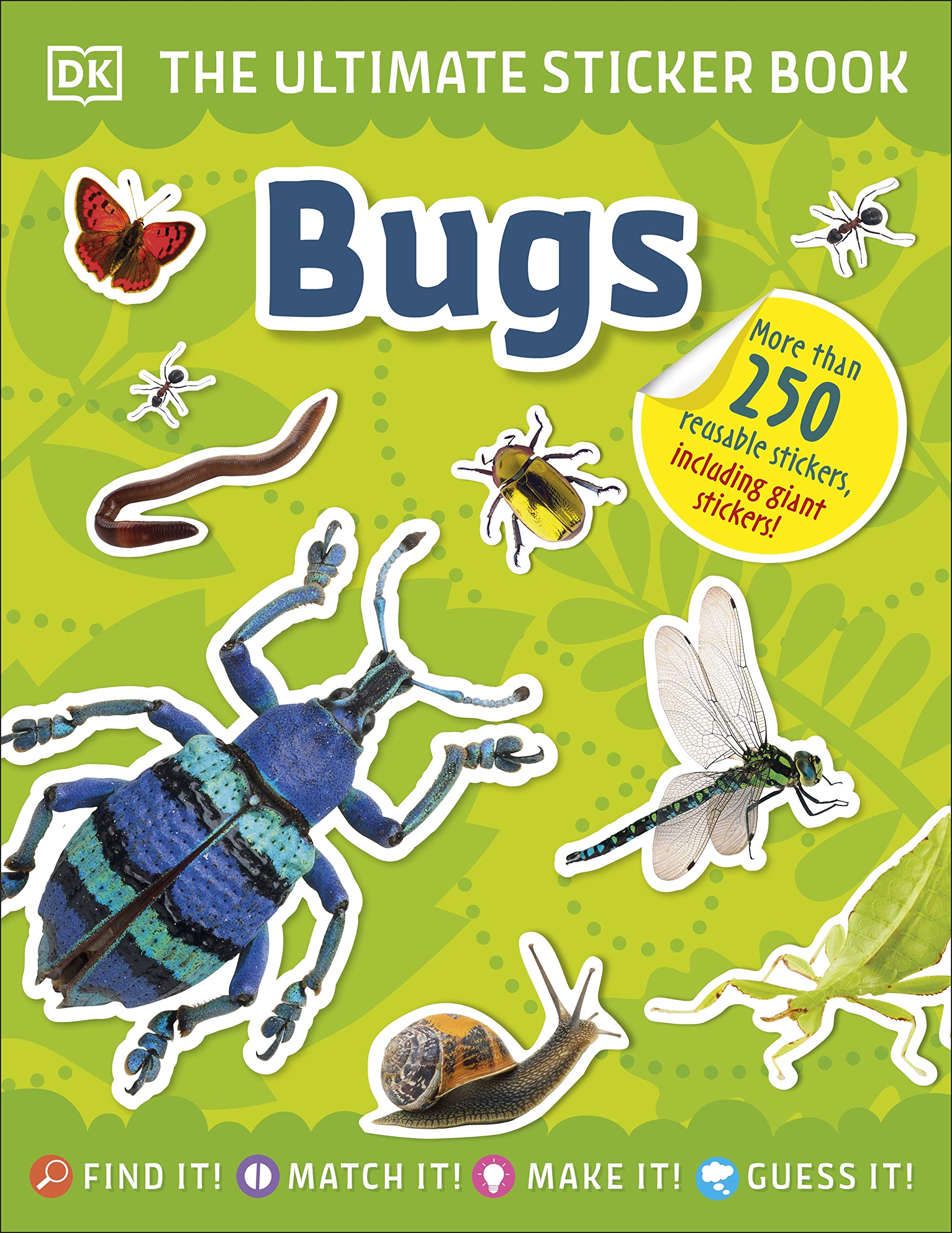The Ultimate Sticker Book Bugs