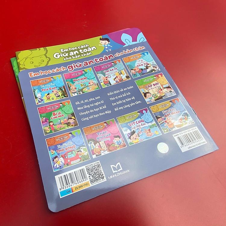 Sách Em học cách giữ an toàn cho bản thân