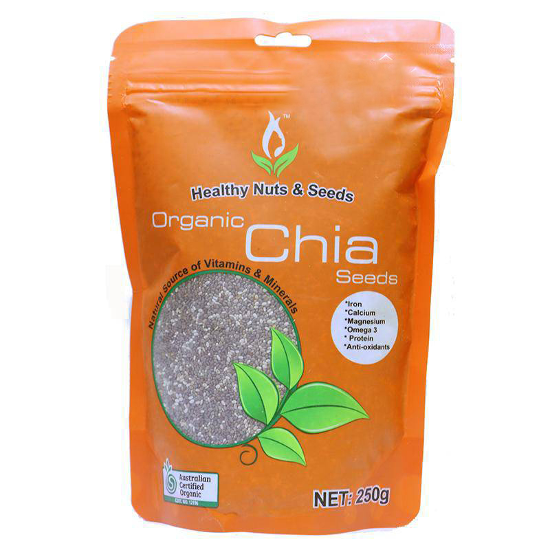 Hạt Chia Hữu Cơ Úc Healthy Nut And Seed Organic 250g