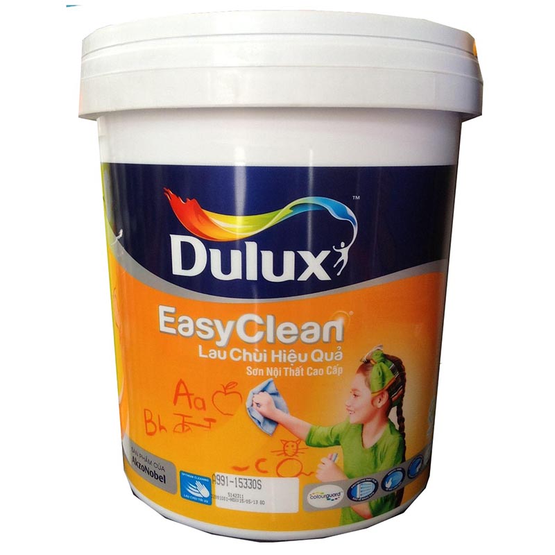 Dulux EasyClean Lau Chùi Hiệu Quả - Bề mặt mờ Màu 17