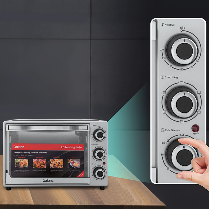 Lò Nướng Đối Lưu Galanz KWS1530LQ-D2 - Hàng Chính Hãng