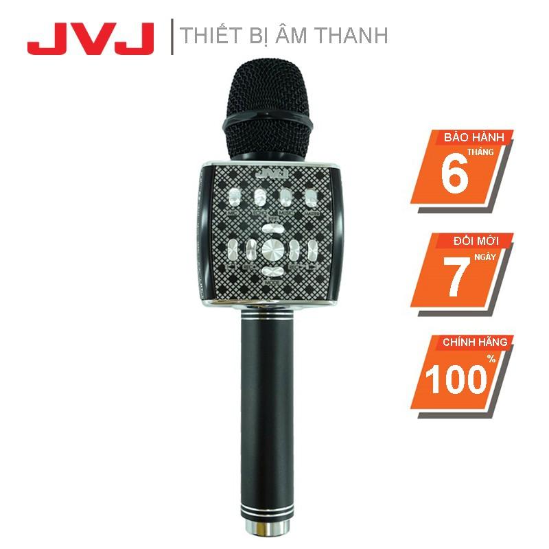 Micro Karaoke Bluetooth YS95  JVJ  kèm loa không dây tích hợp Live Stream giả giọng nói -Kèm bộ thu tín hiệu qua loa rời - Hàng chính hãng