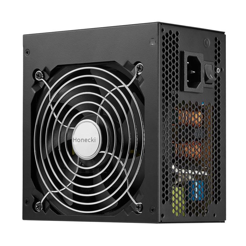 Phong cách mới nhất Hangjia WD500K huy chương vàng cung cấp năng lượng 500W/600W máy chủ máy tính để bàn ATX rộng được xếp hạng 650W