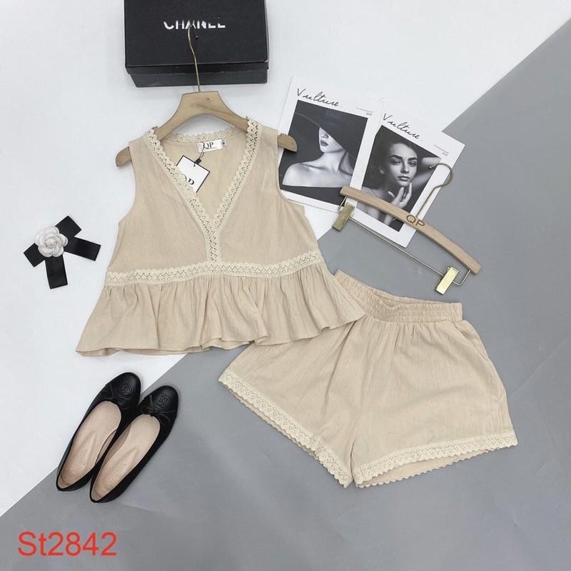 Set Bộ siu HOTT !!!! BỘ đũi viêng ren -Ko những m.ặ.c ra đường vừa nhanh vừa tiện chất đũi trơn mềm mát