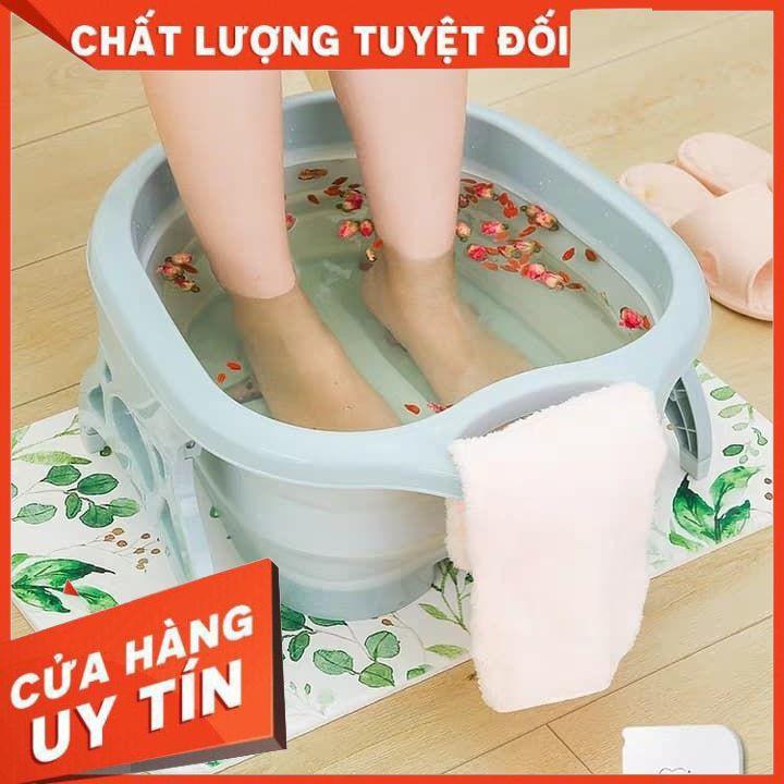 Chậu Massage Ngâm Chân Trị Liệu Cao Cấp Gấp Gọn Tiện Dụng