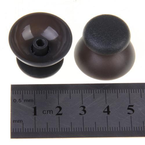 2x Joystick Controller Thumbstick for PS3 Controller Black-Big Hole
