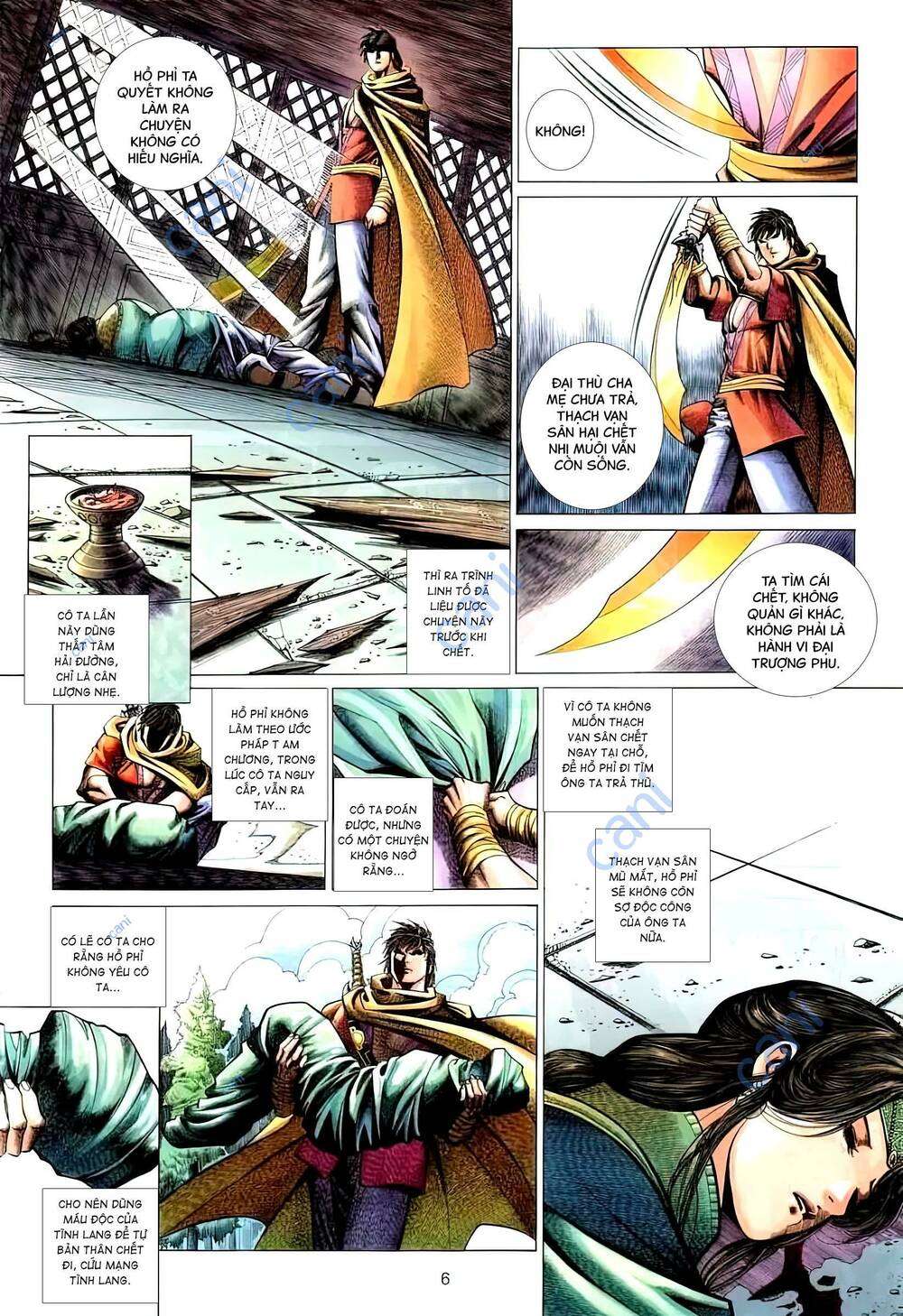 tuyết sơn phi hồ - mã vinh thành chapter 31 6