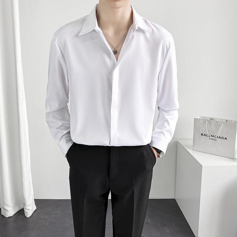 Áo sơ mi nam Nữ  dài tay cao cấp chất liệu mềm mịn kiểu dáng Hàn Quốc JBAGGY Sơ Mi Nam co giãn đẹp