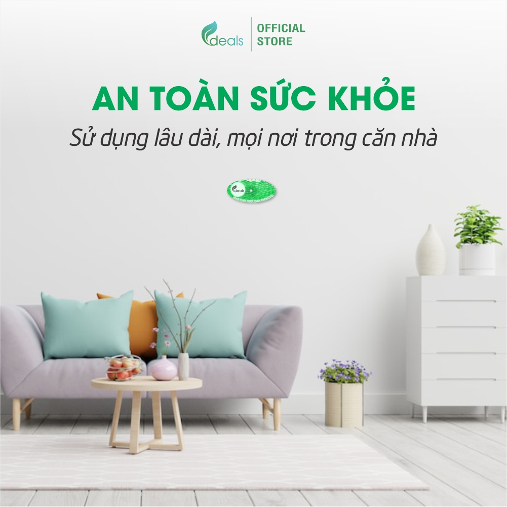 [PHIÊN BẢN MỚI] Sáp Thơm Khử Mùi Đa Năng ECODEALS Curve Fresher - Thơm vượt trội 30 ngày, phân giải mùi, an toàn sức khỏe