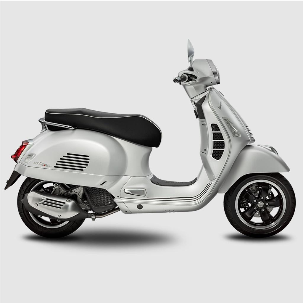 Xe Tay Ga Vespa GTS Super Sport 150 Màu Bạc Grey Materia