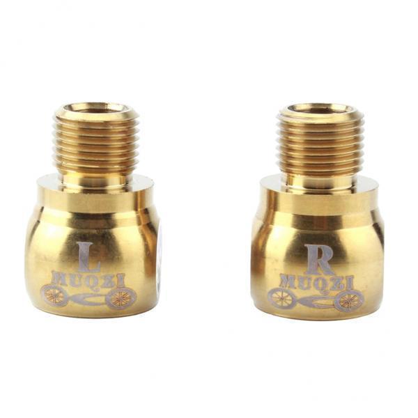 2-3 of Pair Bike Pedal Extender Adapters Extension Screws