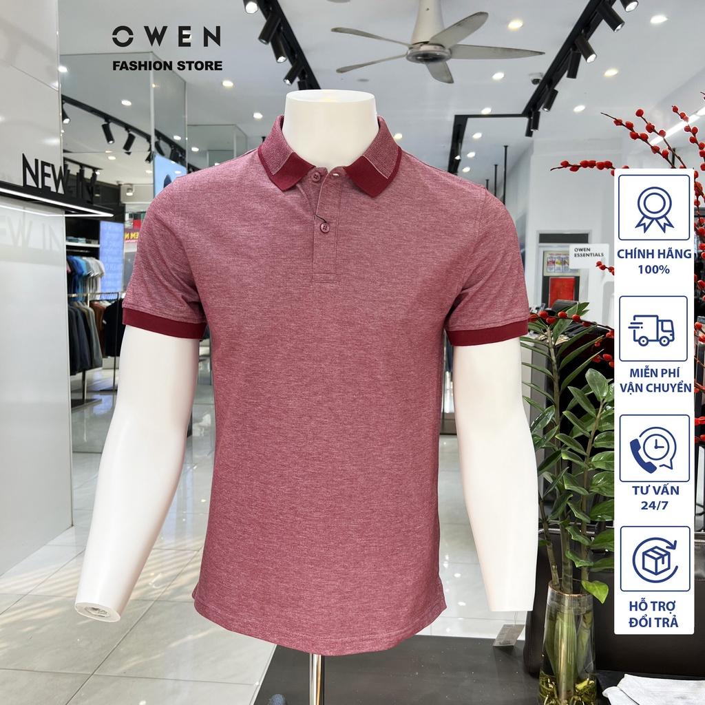 Áo Polo nam Owen chất Cotton thấm hút mồ hôi thoáng mát Mã APV231348