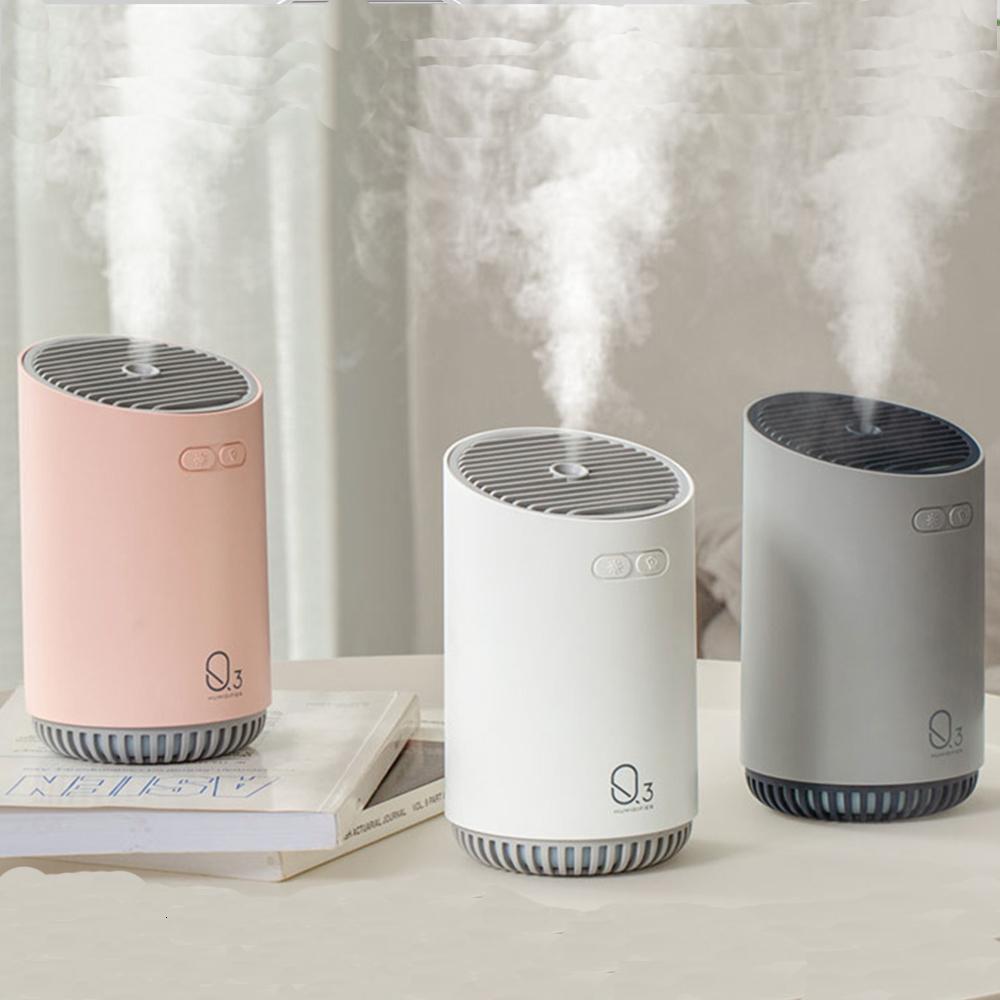 320ML Không Dây Máy Tạo Độ Ẩm Không Khí 2000mAh Pin Thoáng Mát Sương Siêu Âm Xông Tinh Dầu Khuếch Tán Khuếch Tán Hương Thơm