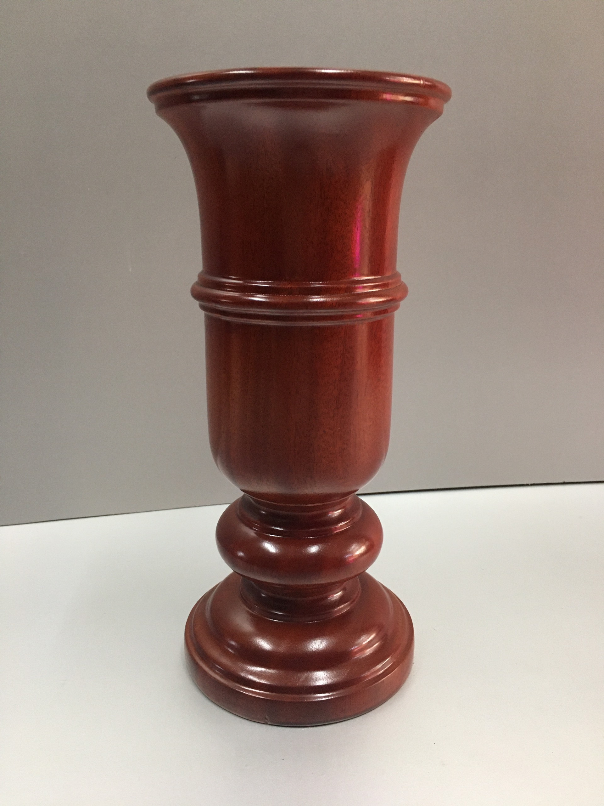 Ống đựng Hương bằng gỗ Gụ đường kính 14cm cao 30cm PMDTBG1