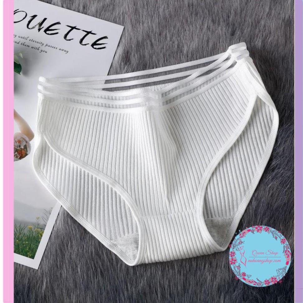 Quần lót cotton sợi tăm tre cao cấp thông hơi cực đẹp, quần lót nữ - đồ lót nữ đẹp DL106