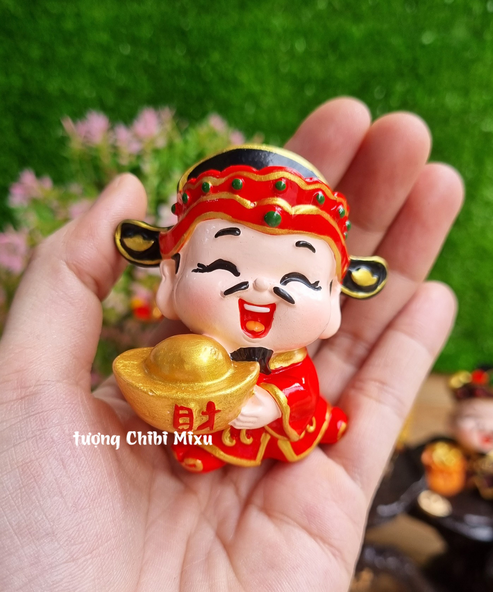 Bộ Ngũ Tài cao cấp kèm chân đế tam cấp vuông lớn