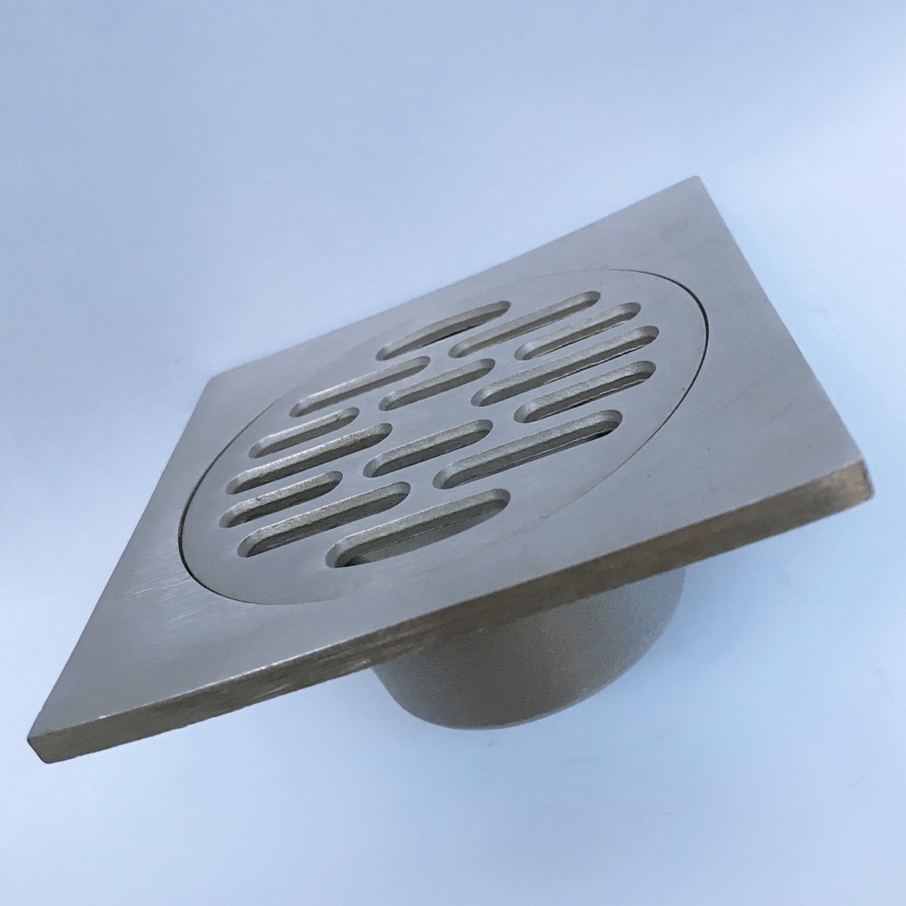 Cầu chắn rác sân thượng 10x10cmØ60 đúc nguyên khối GL SUS304, không gỉ, tuổi thọ cao, chịu lực lớn